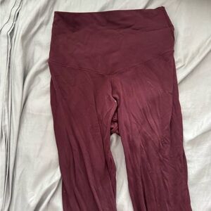 Aerie Maroon Leggings